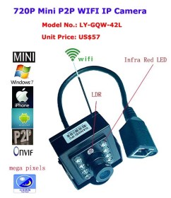 ip kamera kamerás megfigyelő wifi kamera LY-GQW-42L